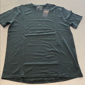 Johnny Bigg Men's Forest Green Longline Tee